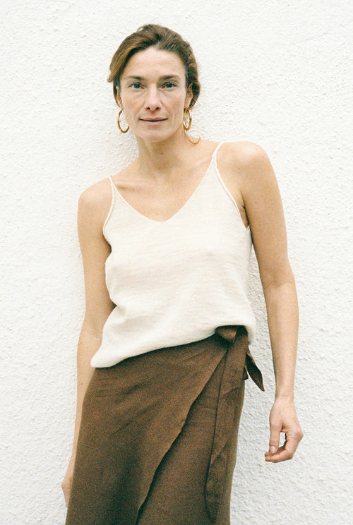 Knit Top Agnes Ivory