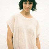 Delia Knit Top Ivory