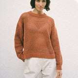 Knit Sweater Elora Brick