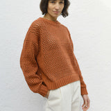 Knit Sweater Elora Brick