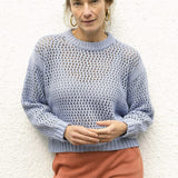 Knit Sweater Elora Swedish Sky