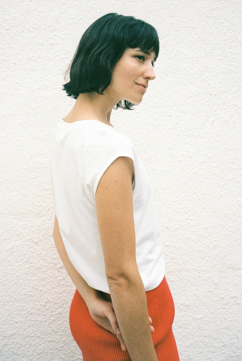 Crew Tee Isla White