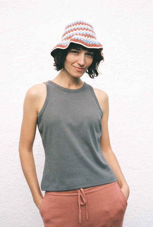 Kaia Tank Top Taupe