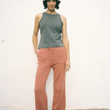 Zaira Knit Trousers Salmon