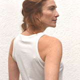 Kaia Tank Top White