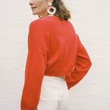 Mika Cardigan Poppy Red