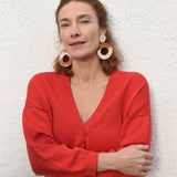 Mika Cardigan Poppy Red