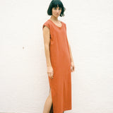 Thea Maxi Dress Brick
