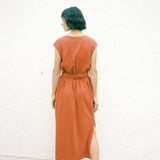 Thea Maxi Dress Brick