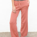 Zaira Knit Trousers Salmon