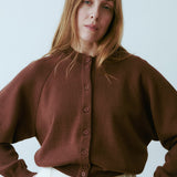 Barranco Knit Cardigan Chocolat