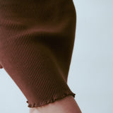 Janet Knit Skirt Chocolat