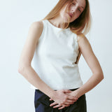 Kaia Tank Top White