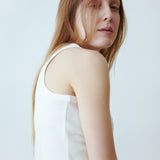 Kaia Tank Top White