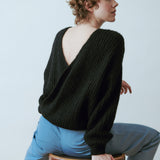 Vega Wrap Cardigan Black